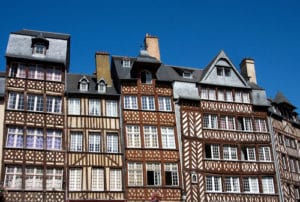 rennes Rennes, maisons à colombage